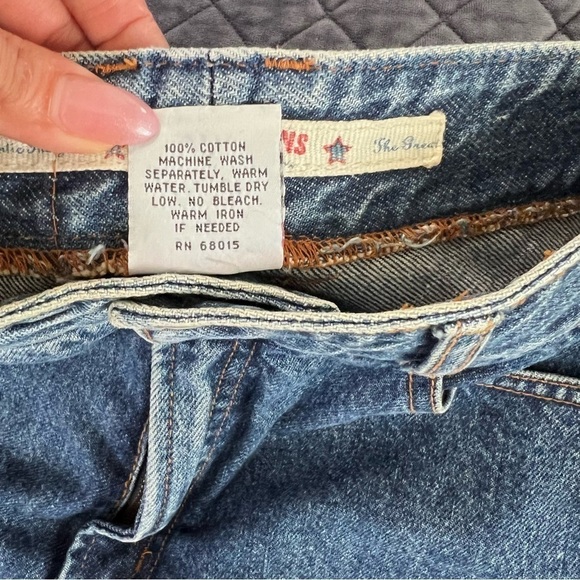 Bongo Jeans Women Size 3 Vintage 80s 90s Mom Tapered High Waisted Rise Blue B - Picture 9 of 9